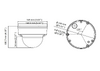 HIKVISION HIWATCH υβριδική κάμερα HWT-D340-VF, 2.8-12mm, 4MP, IP66, IK10