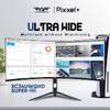 ARMAGGEDDON CURVED ULTRA WIDE GAMING MONITOR 34' PIXXEL+ XTREME SERIES SUPER G180 G-SYNC BLACK