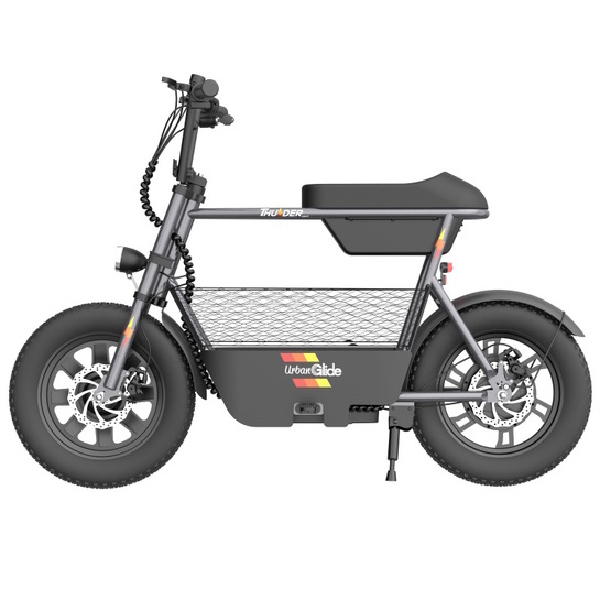 URBANGLIDE EBIKE THUNDER 160 GREY Ηλεκτρικό ποδήλατο ισσοροπίας Αμιγώς ηλεκτρικό ποδήλατο ισορροπίας