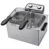 PROFI COOK PC-FR 1038 Ανοξείδωτη διπλή φριτέζα 5L, 3000W.
