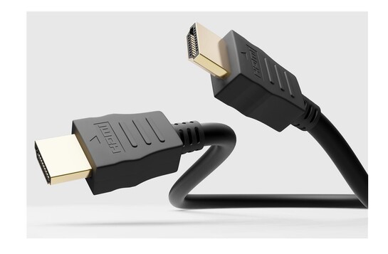 GOOBAY καλώδιο HDMI με Ethernet 51819, 4K 3D, 10.2Gbit/s, 1.5m, μαύρο