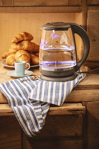 ADLER GLASS KETTLE 2,0L  AD1286