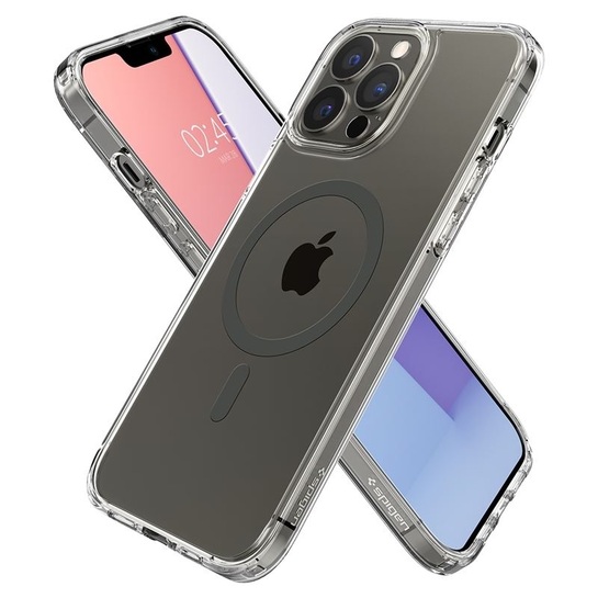 Spigen Crystal Hybrid MagFit - MagSafe Θήκη Apple iPhone 13 Pro Max - Graphite