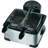 CLATRONIC CL FR 3195 Ανοξείδωτη διπλή φριτέζα 4L, 2000W.