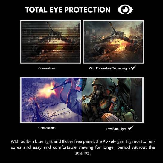 ARMAGGEDDON GAMING MONITOR 27' PIXXEL+ XTREME SERIES SUPER G120 WHITE