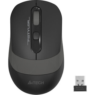 A4TECH wireless mouse FG10 Fstyler series, 2000DPI, 4 buttons, black