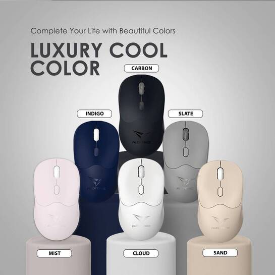 ALCATROZ SILENT BT5.4 WIRELESS MOUSE AIRMOUSE DUO 6R CLOUD