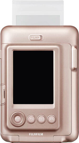 Fujifilm Instax Mini Liplay instant camera blush gold