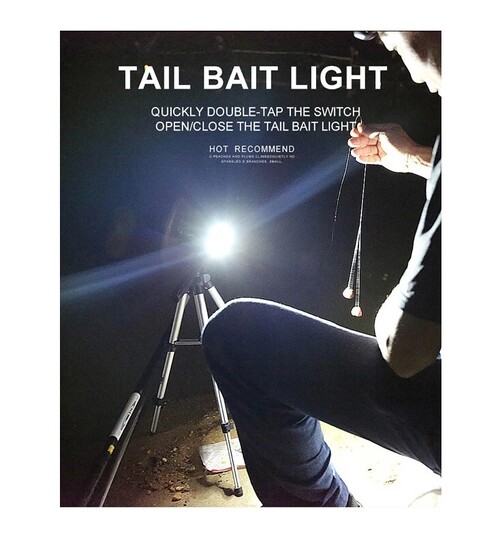 SUPFIRE φακός ψαρέματος SPFR-GF01-A με τρίποδο, 5400mAh, 375m