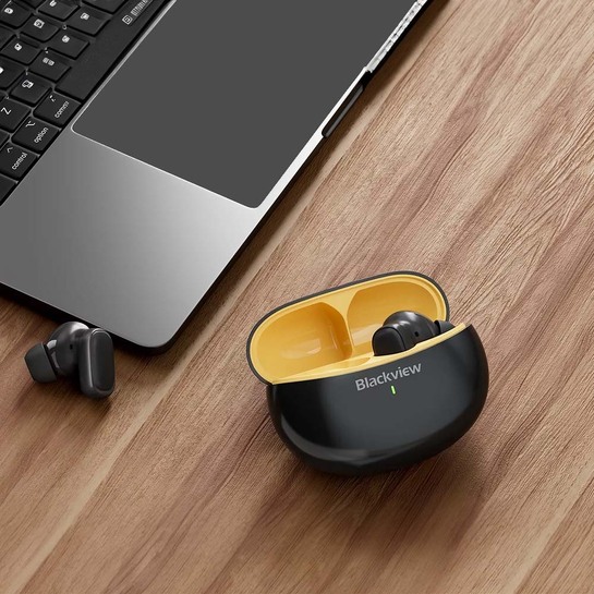 BLACKVIEW BT5.4 ENC EARBUDS WITH AI TRANSLATE FUNCTION BLACK AIRBUDS30-B