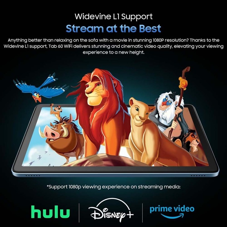 BLACKVIEW OCTA CORE TABLET 10.1' (4GB+128GB) TAB60 WIFI ANDROID 14 GREEN