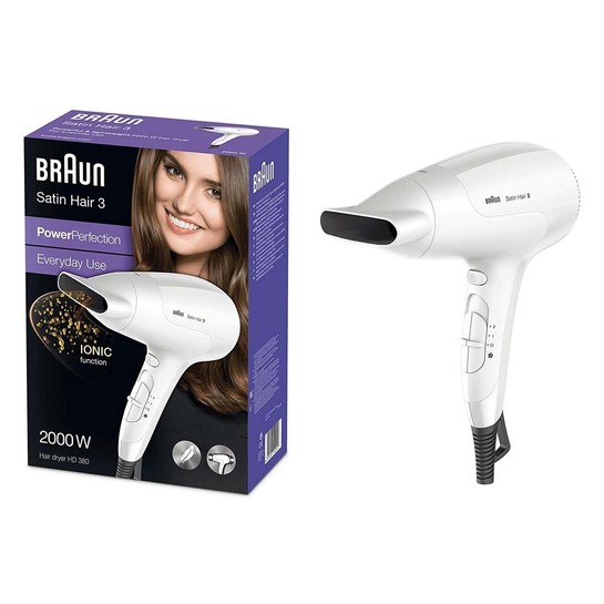 Σεσουάρ Braun Satin Hair 3 PowerPerfection (HD380) (BRAHD380)
