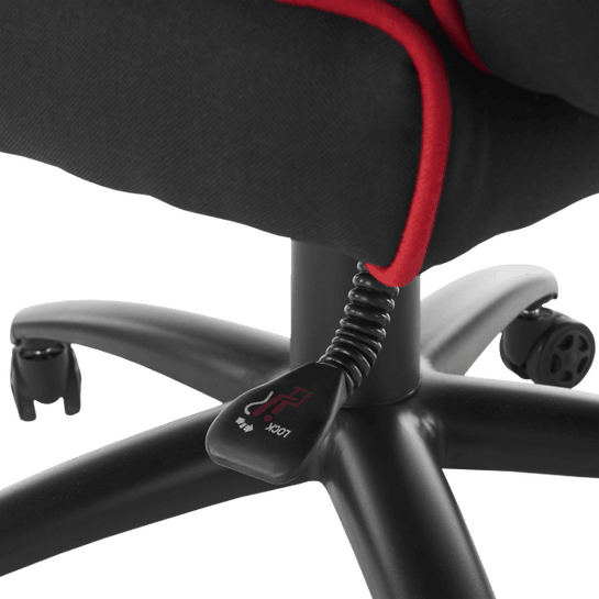 WHITE SHARK EXTRA SOFT GAMING CHAIR BLACK-RED LE MANS