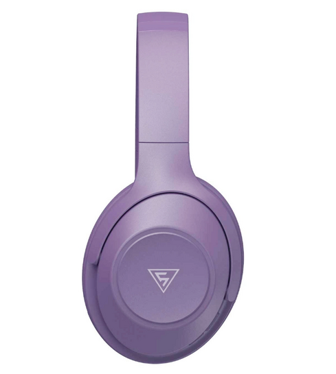 DOQAUS headphones FOCUS 5, ασύρματα & ενσύρματα, Φ40mm, 1000mAh, μωβ