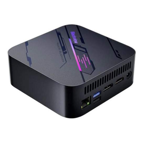 BLACKVIEW MINI PC 8-CORE AMD RYZEN 5 7430U 16GB DDR4 512GB M.2 SSD, TRIPLE 4K DISPLAY WIN 11 PRO BLACK