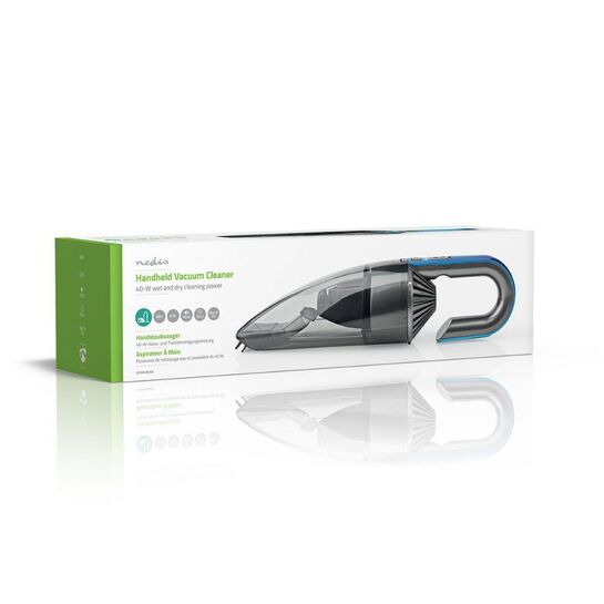 Nedis Επαναφορτιζόμενο Σκουπάκι Χειρός 7.4V Μαύρο (VCHH4BU40)