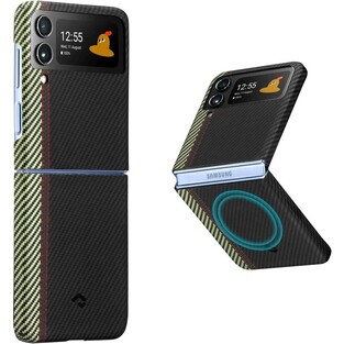 Pitaka Fusion Weaving MagEZ Case 3 - MagSafe Θήκη Aramid Fiber Body Samsung Galaxy Z Flip4 - 0.95mm - 600D - Overture