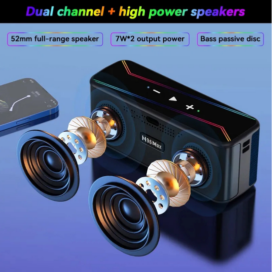 H96 MAX TV Box & ηχείο M7, RK3528, 8K, 4/32GB, WiFi, Bluetooth, Android 13