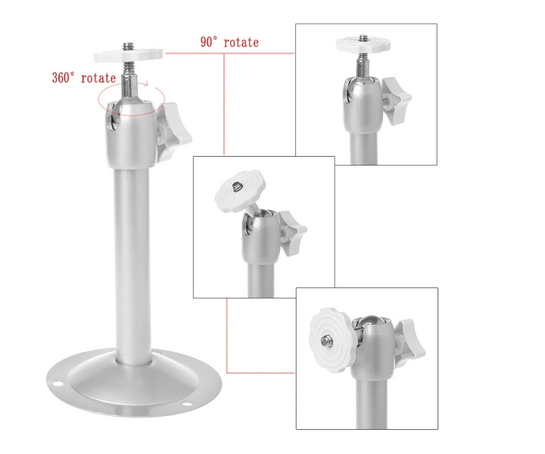 Βάση οροφής TOOL-0091 για προτζέκτορα/κάμερα, περιστρεφόμενη