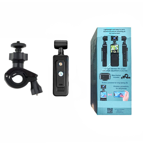 LAMTECH 4K 180ο ACTION CAMERA WITH WIFI LAM980305