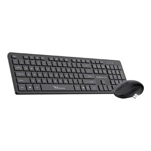 ALCATROZ SILENT WIRELESS 2.4G KEYBOARD & MOUSE 1600DPI BLACK