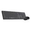 ALCATROZ SILENT WIRELESS 2.4G KEYBOARD & MOUSE 1600DPI BLACK