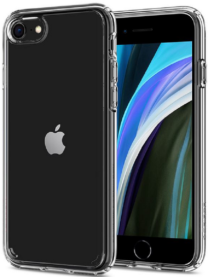 Spigen Θήκη Crystal Hybrid - Apple iPhone SE 2022 / 2020 / 8 / 7 - Crystal Clear