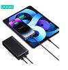 USAMS power bank US-CD205, 2x USB θύρες εξόδου, 10000mAh, 10W, μαύρο