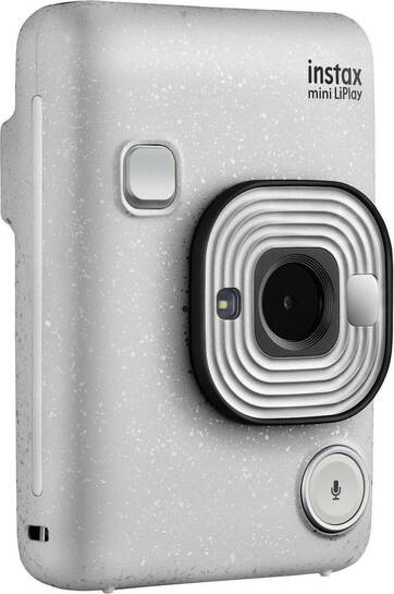 Fujifilm Instax Mini Liplay instant camera stone white