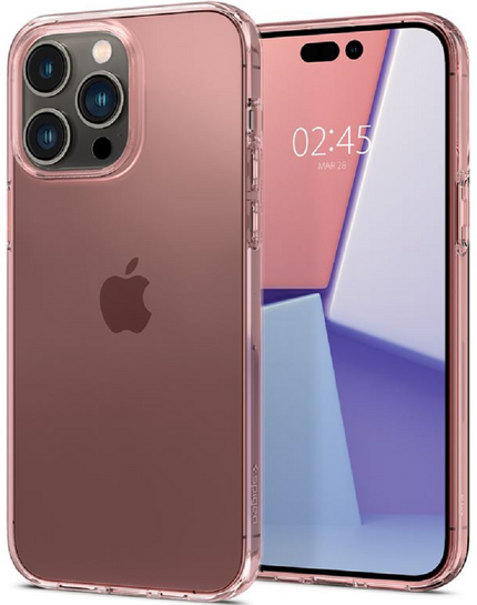 Spigen Θήκη Σιλικόνης Crystal Flex - Apple iPhone 14 Pro Max - Rose Crystal