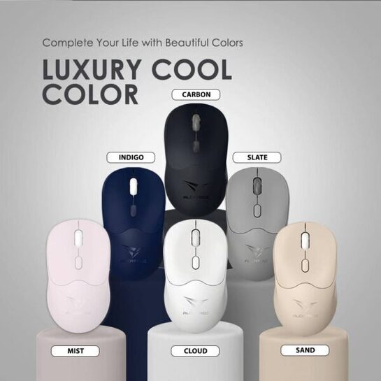 ALCATROZ SILENT BT5.4 WIRELESS MOUSE AIRMOUSE DUO 6R SAND