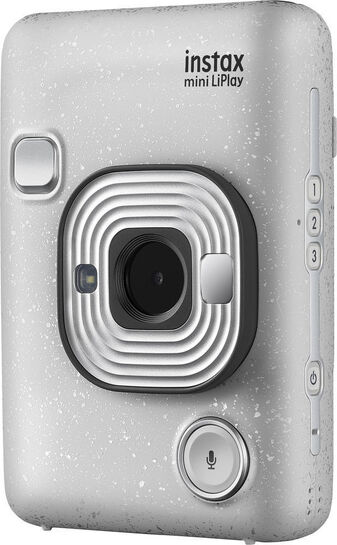 Fujifilm Instax Mini Liplay instant camera stone white