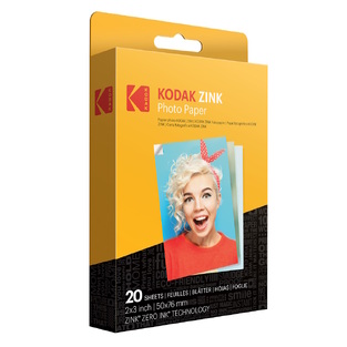 Kodak Φωτογραφικό Χαρτί Instant Zink Α8 5.2cm x 7.4cm Χαρτί - 20 φύλλα