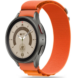 Tech-Protect Nylon Pro Λουράκι - Samsung Galaxy Watch 5 / 5 Pro / Watch 4 (46/45/44/42/40mm) - Orange