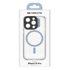 SBS CASE ME MAG CASE IPHONE 15 PRO azure transparent backcover