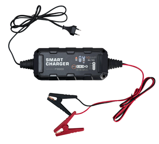 BYGD φορτιστής & συντηρητής μπαταρίας αυτοκινήτου F10000, 6V/2A 12V/10A