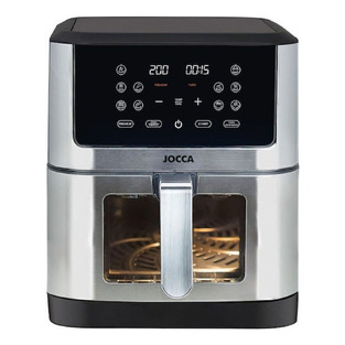 JOCCA AIR FRYER WITH WINDOW 8L 1800W WHITE