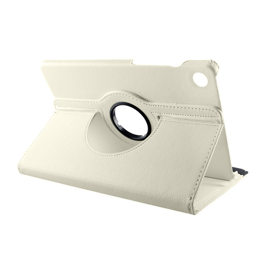 VOLTE-TEL ΘΗΚΗ XIAOMI REDMI PAD SE 8.7" LEATHER BOOK ROTATING STAND OFF WHITE