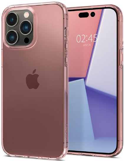 Spigen Θήκη Σιλικόνης Crystal Flex - Apple iPhone 14 Pro - Rose Crystal