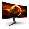 AOC CU34G2X/BK WQHD Curved Gaming Monitor 34''