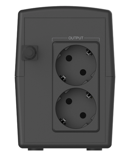 POWERTECH UPS Line Interactive PT-1295 με οθόνη, 850VA, 510W, 2x Schuko