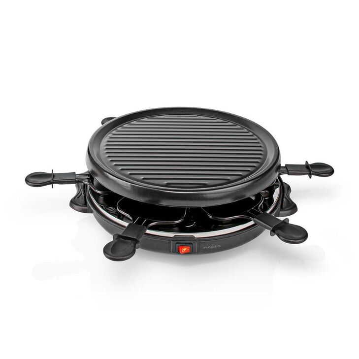 Nedis Επιτραπέζια Ηλεκτρική Ψησταριά Raclette 800W 30x30εκ.