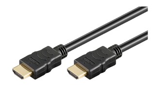 GOOBAY καλώδιο HDMI 2.0 με Ethernet 58579, 8.16Gbit/s, 4K, 15m, μαύρο