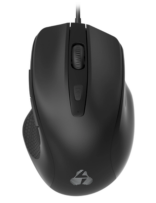 POWERTECH wired mouse PT-1252, optical, 1600DPI, black