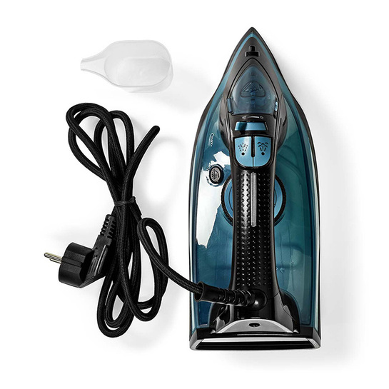 NEDIS IRON2000 Ατμοσίδερο με πλάκα κεραμικής επίστρωσης, 2600W.