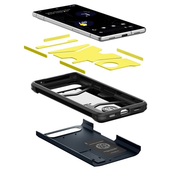 Spigen Tough Armor Θήκη Google Pixel 7a - Metal Slate