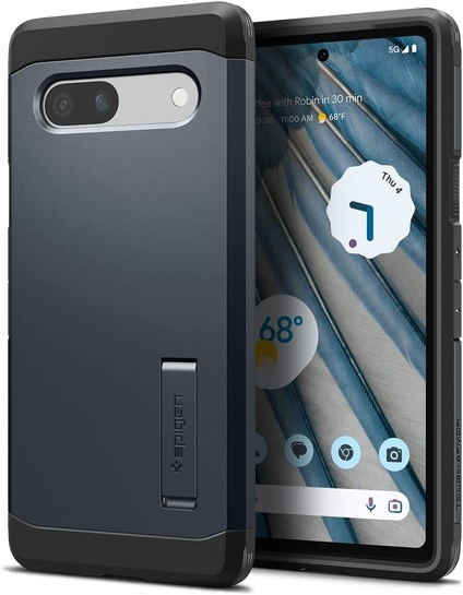 Spigen Tough Armor Θήκη Google Pixel 7a - Metal Slate