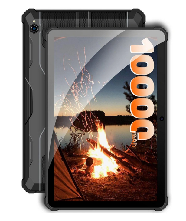 OUKITEL tablet RT5, 10.1", 8/256GB, 4G, 11000mAh, IP68/IP69K, μαύρο