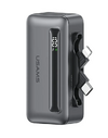 USAMS power bank CD233, USB-C/Lightning έξοδος, 4500mAh, 20W, γκρι 9,