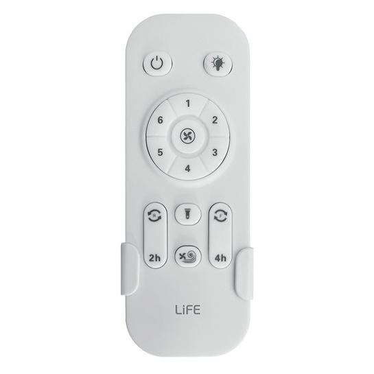 LIFE NORTE 2 Ανεμιστήρας οροφής με πτερύγια διπλής όψης και φωτιστικό, 25W